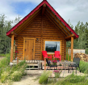 Private Log Cabin with Mountain Views